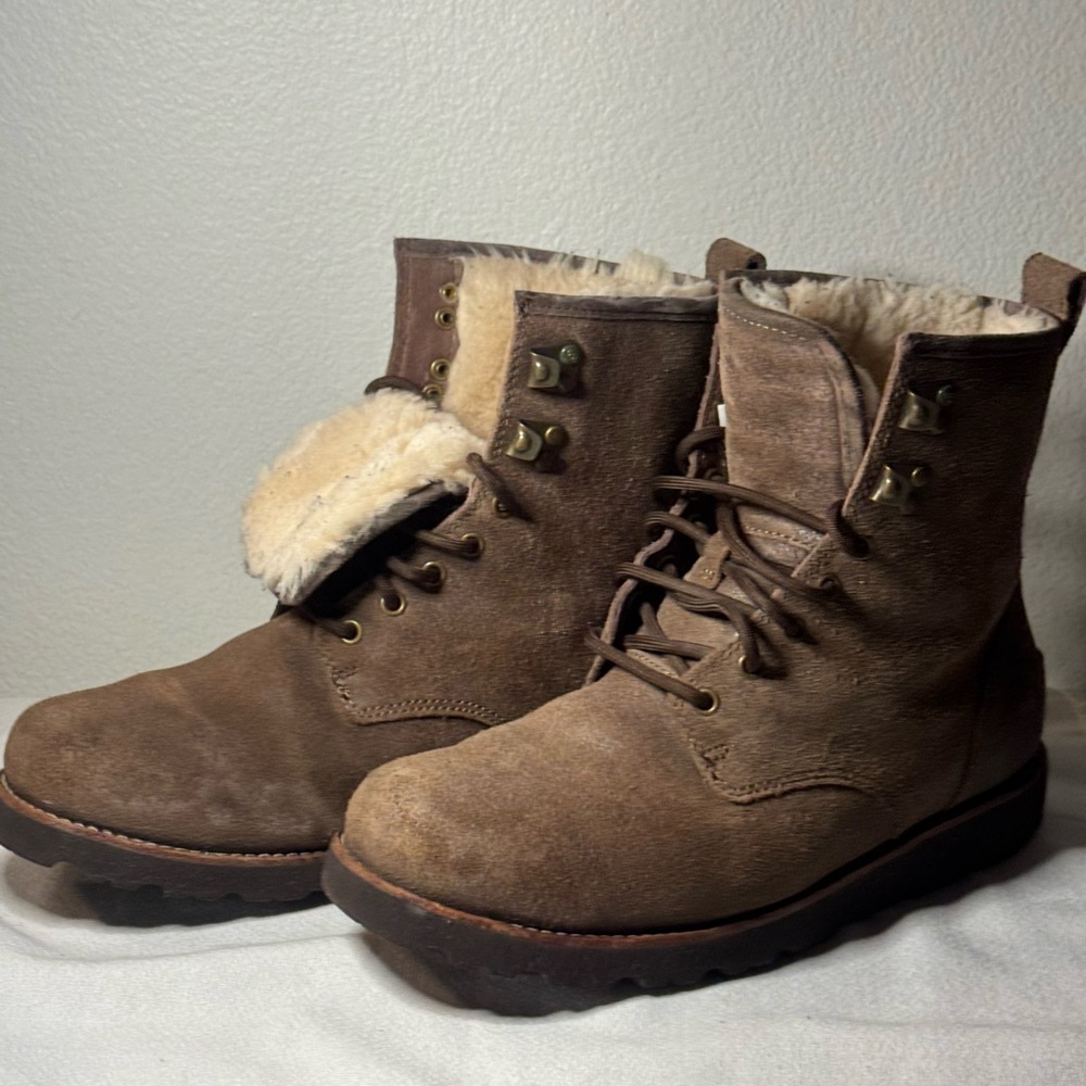 UGG Tan Suede Waterproof Boots